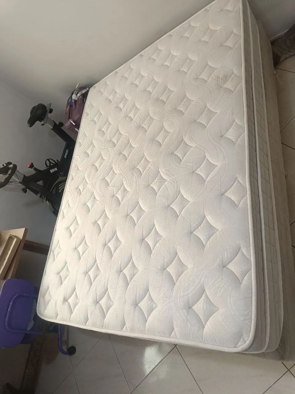 Cama box casal colchão molas  smart balance BF colchões 