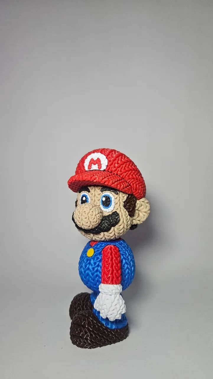 Mario Estilo Crochê - Foto 4