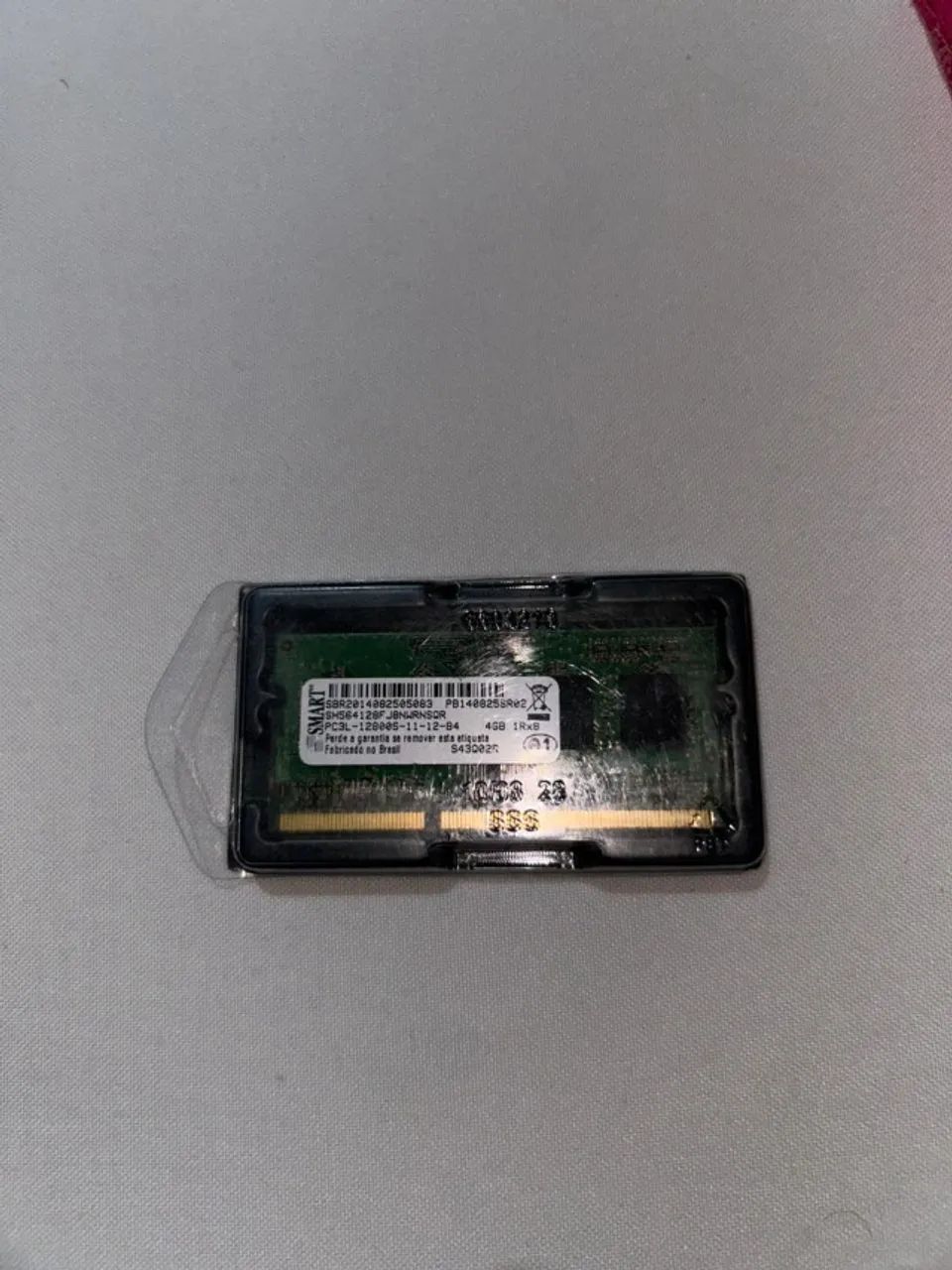 Memória RAM 4GB DDR3L 1600MHz para Notebook - Nova!