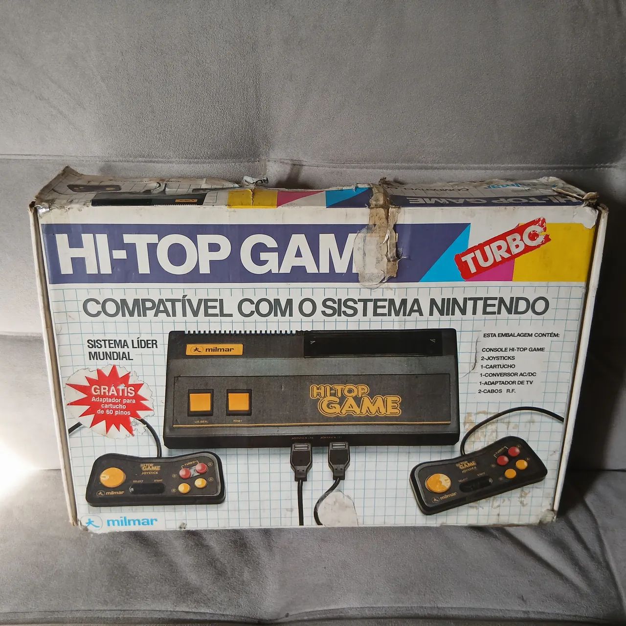 CAIXA ISOPOR HI-TOP GAME