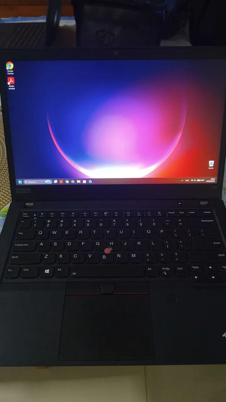Lenovo trinkpad modelo 20s1s3b00h t14 g1<br><br>Com digital e tela touch - Foto 2