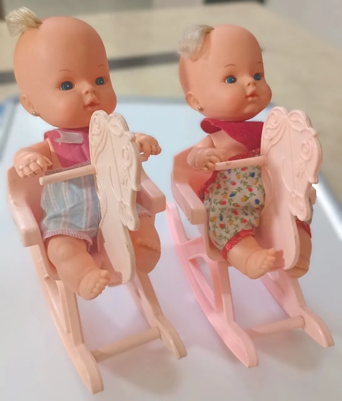 2 conjuntos da Estrela Balançando no Cavalinho Coleção Os Chuquinhas sem caixa