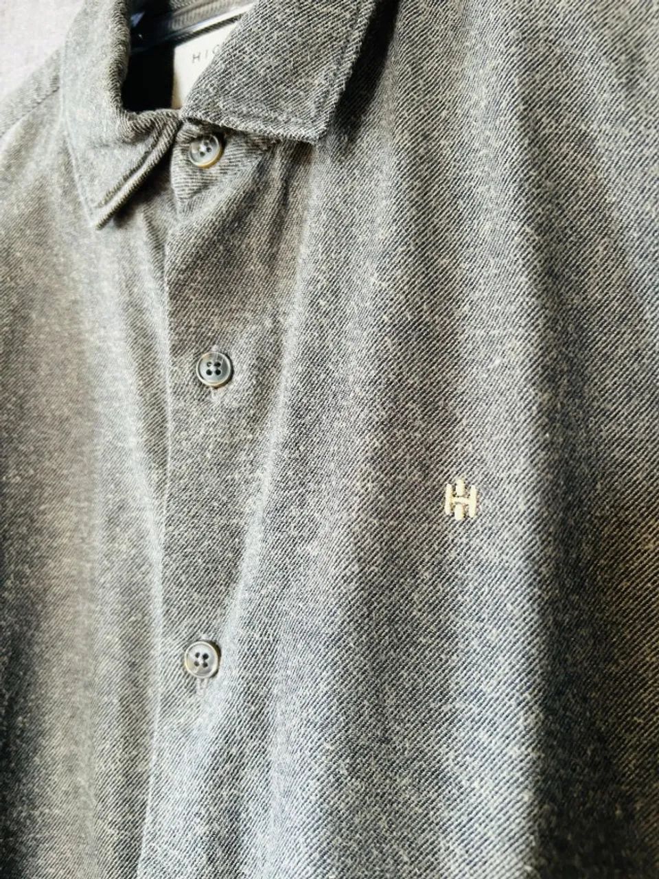 Camisa Social Cinza - Foto 3