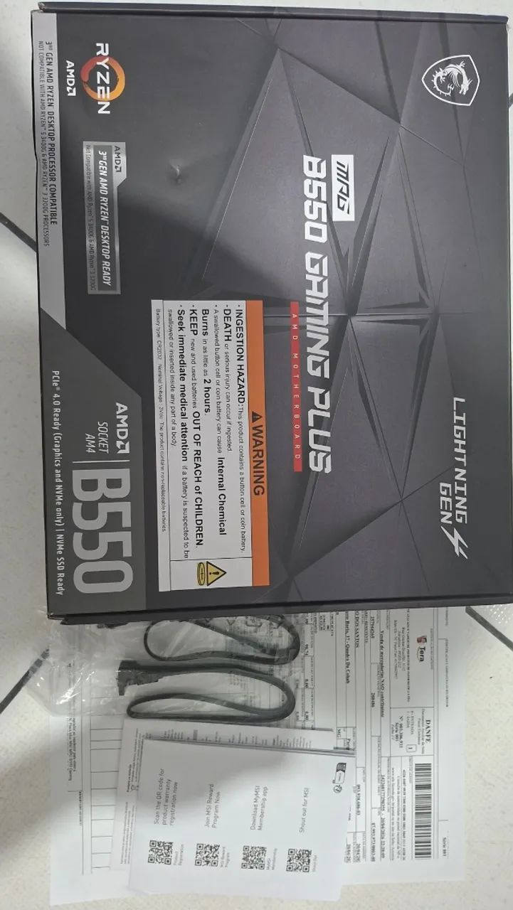 Placa-Mãe MSI MPG B550 Gaming Plus - Foto 3