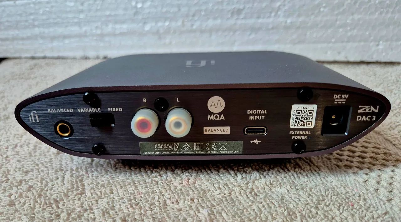 iFi ZEN DAC V3 - DAC USB HI-FI - IMPECÁVEL + CAIXA ORIGINAL - Foto 4