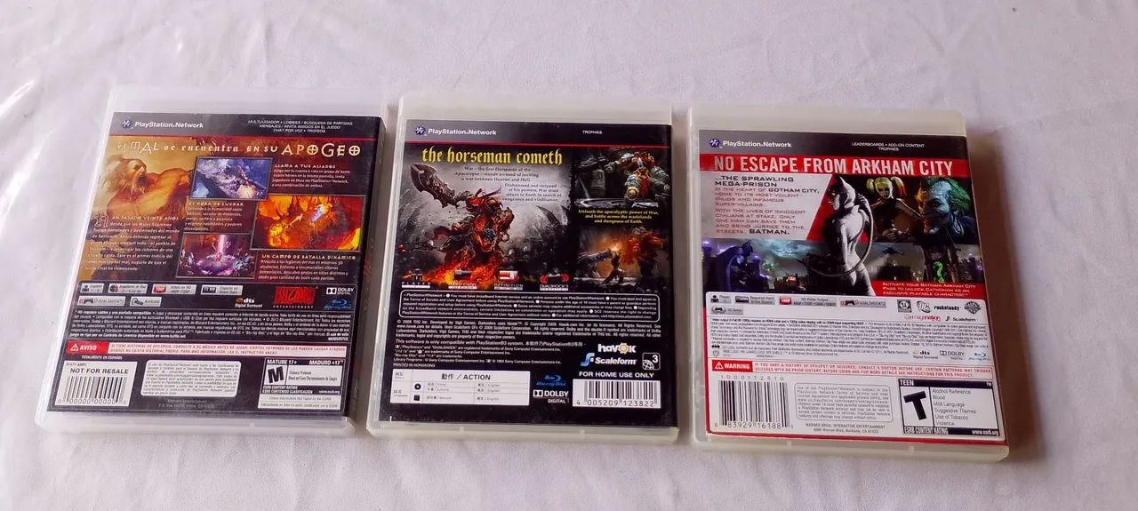 Lote de jogos Darksiders Batman Diablo ps3 - Foto 4