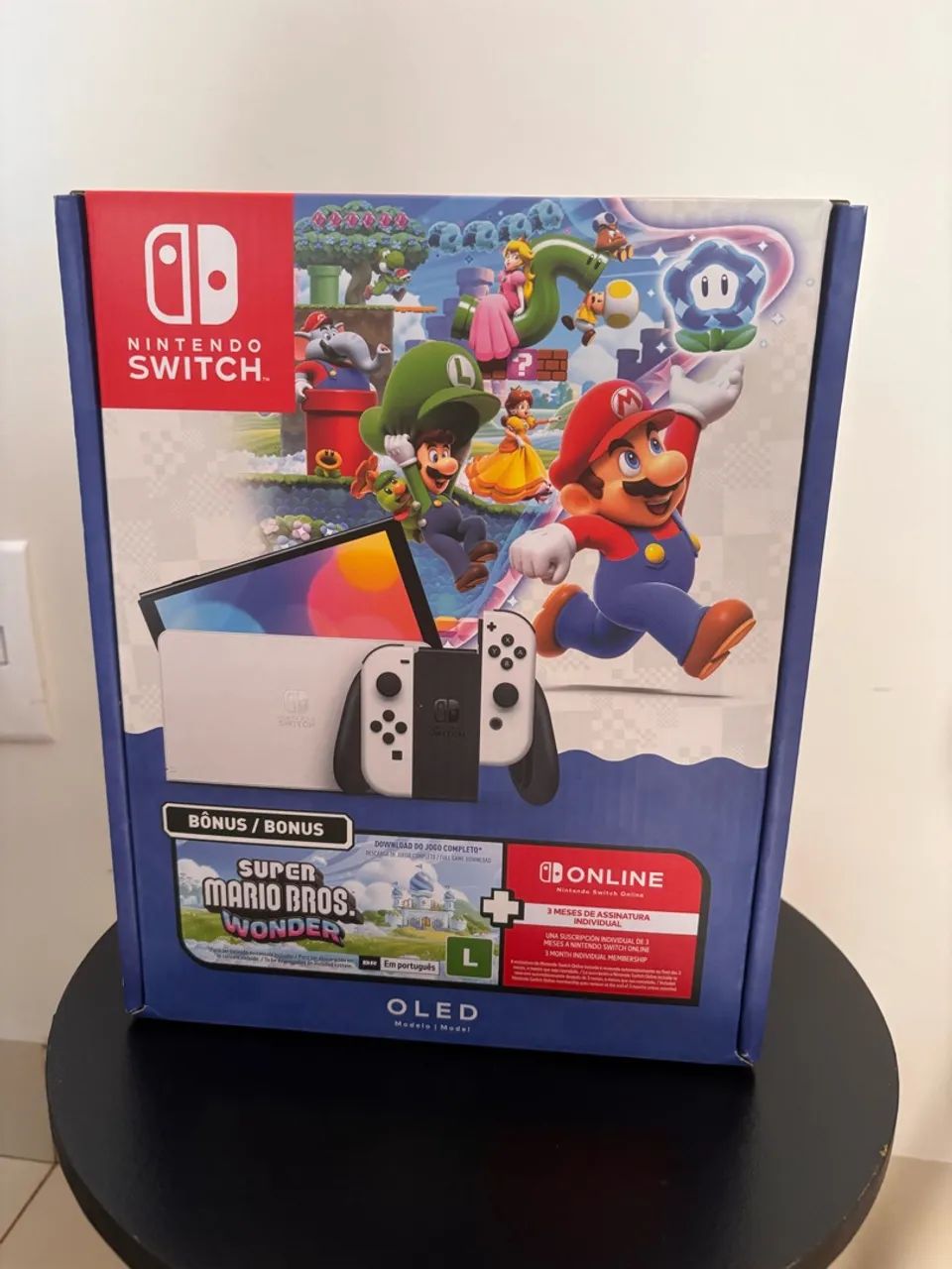 Nintendo Switch Oled (NOVO LACRADO)