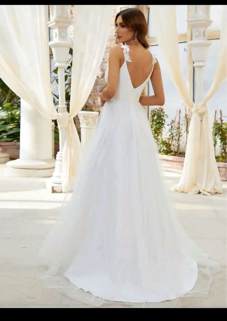 Vestido de noiva civil e religioso  - Foto 2