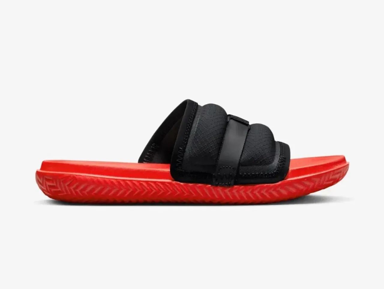 Chinelo Jordan Super Play Red Black - Foto 3
