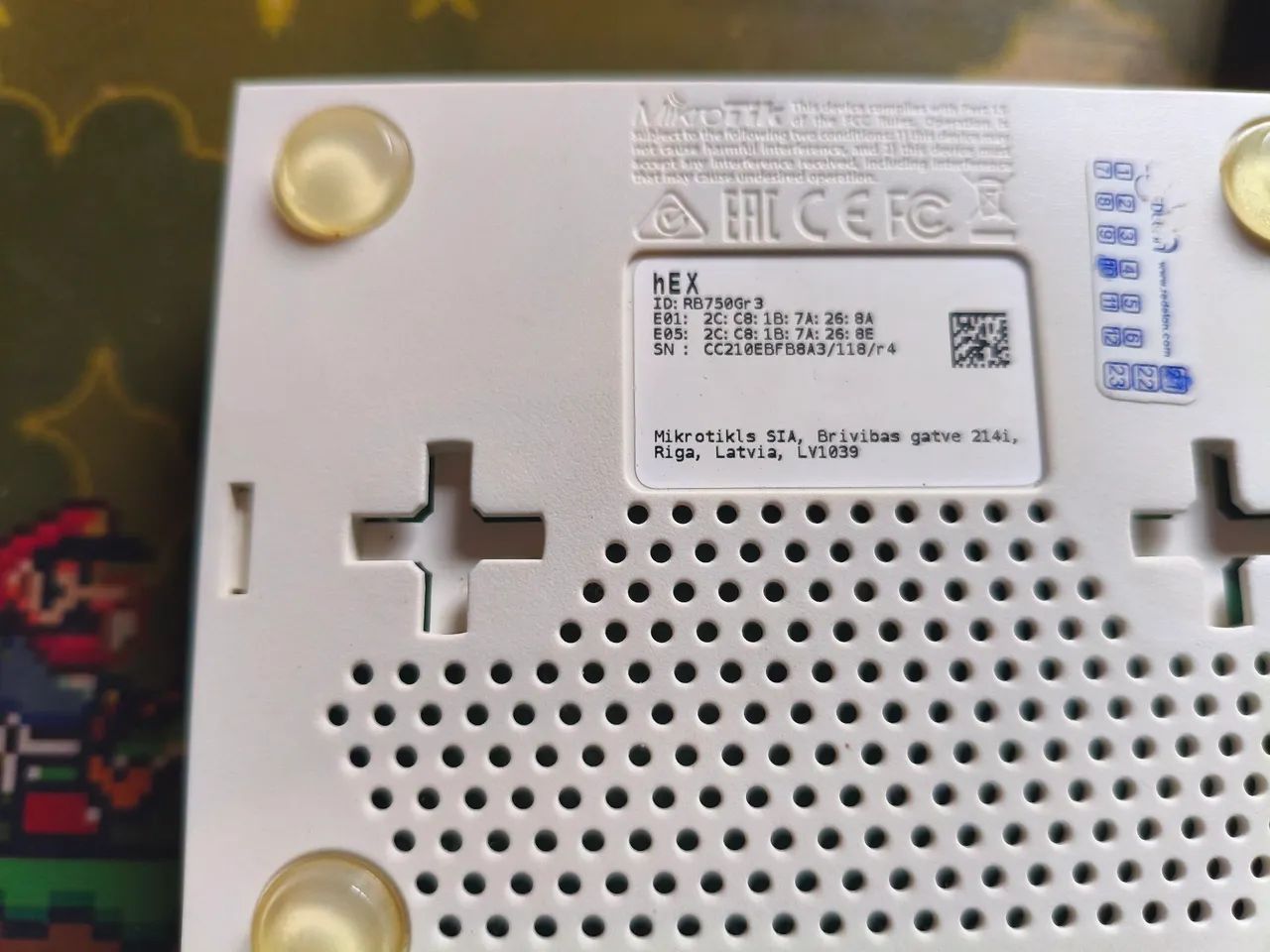 Roteador Microtik RB750GR3 RouterBoarb - Foto 3