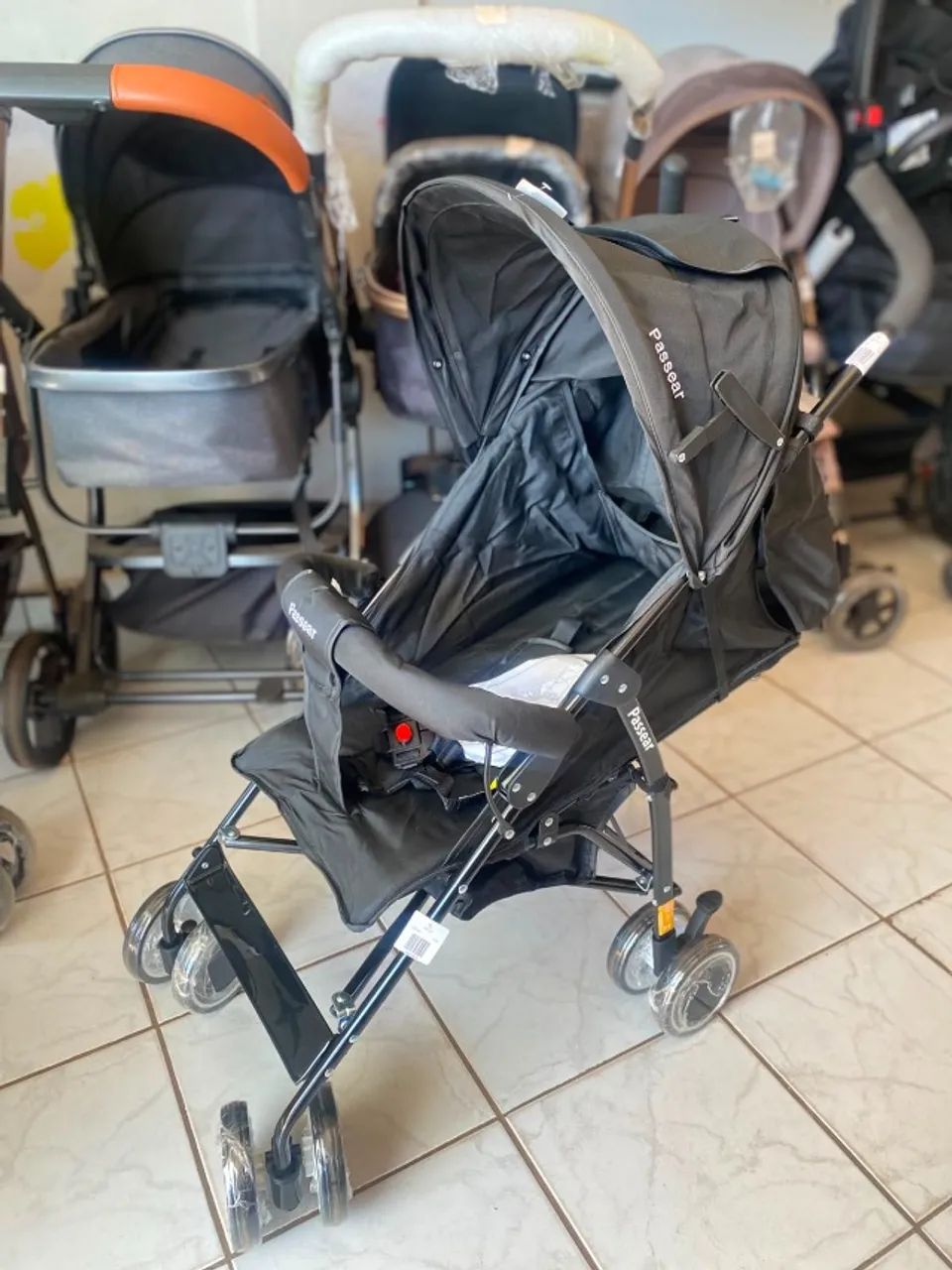 CARRINHO GUARDA CHUVA PASSEAR NOVO