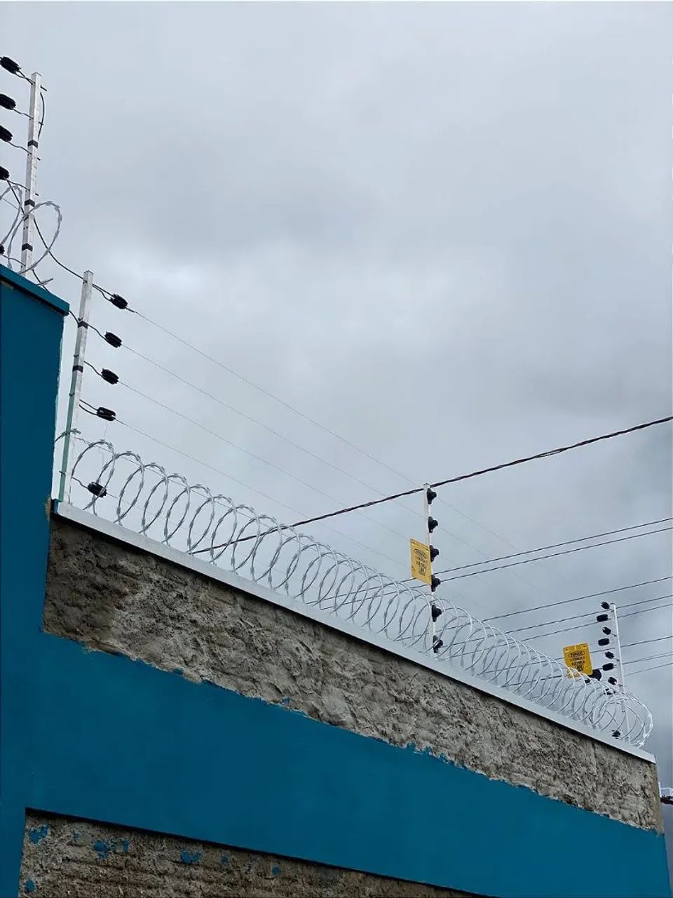 Cerca concertina ,espiral.  Cerca elétrica.  Câmeras  - Foto 4