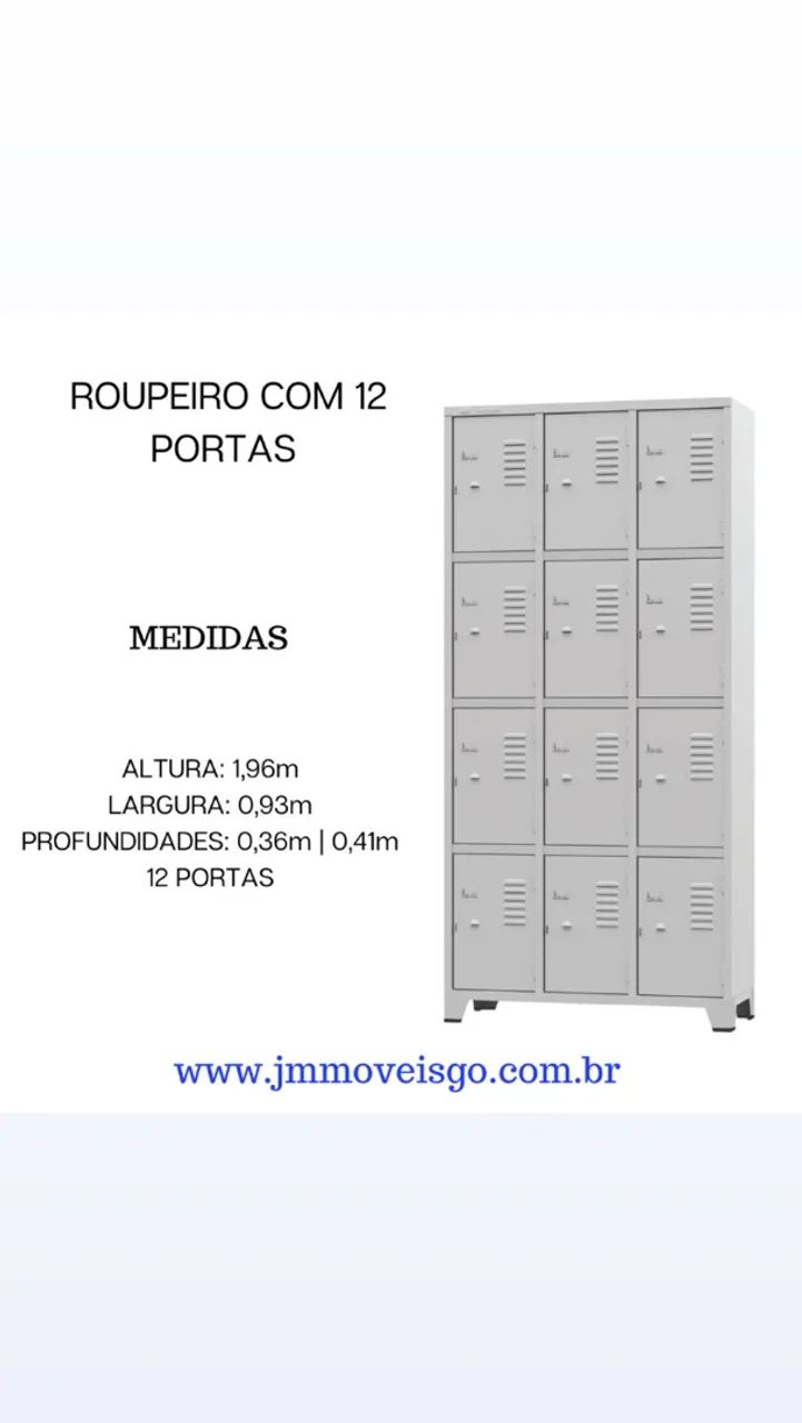 Roupeiro de aço  - Foto 3