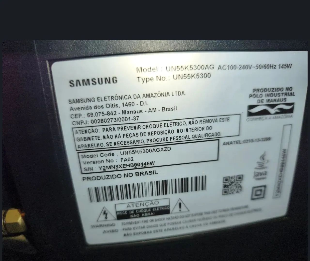 TV Samsung Smart 55 Polegadas - Foto 5