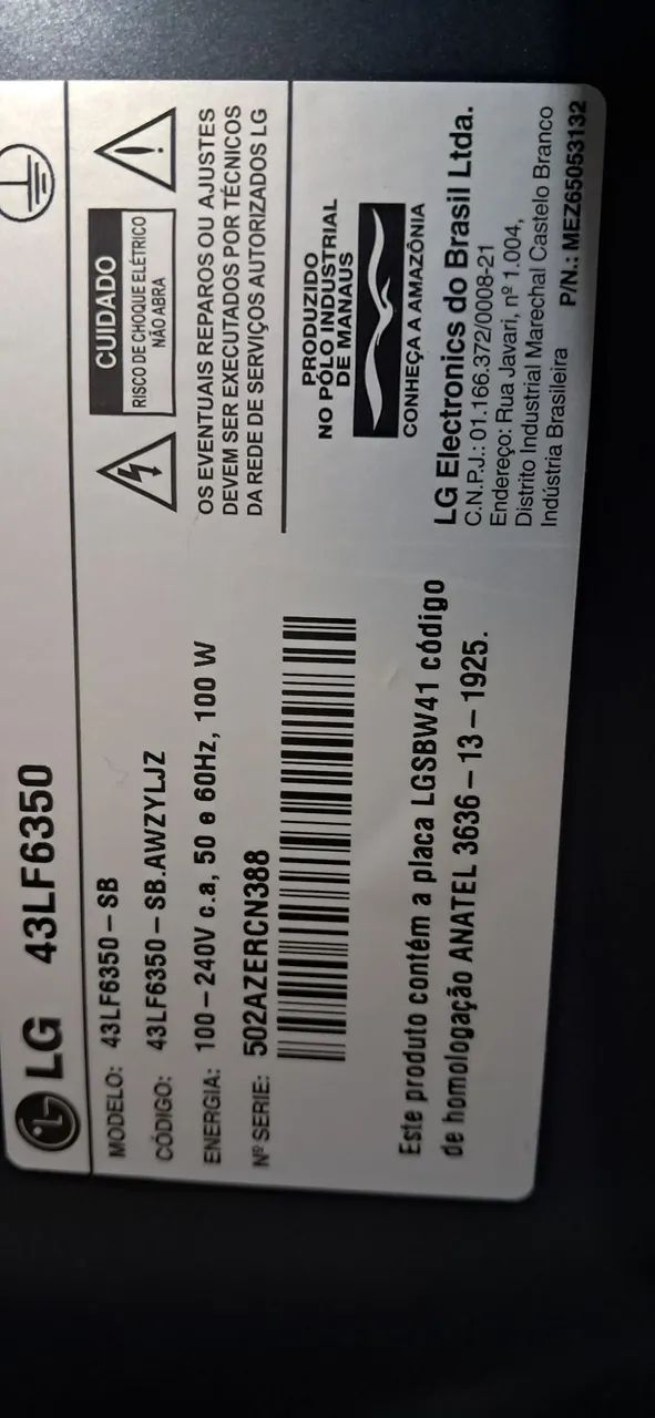 Tv LG 43 polegadas smart  - Foto 4