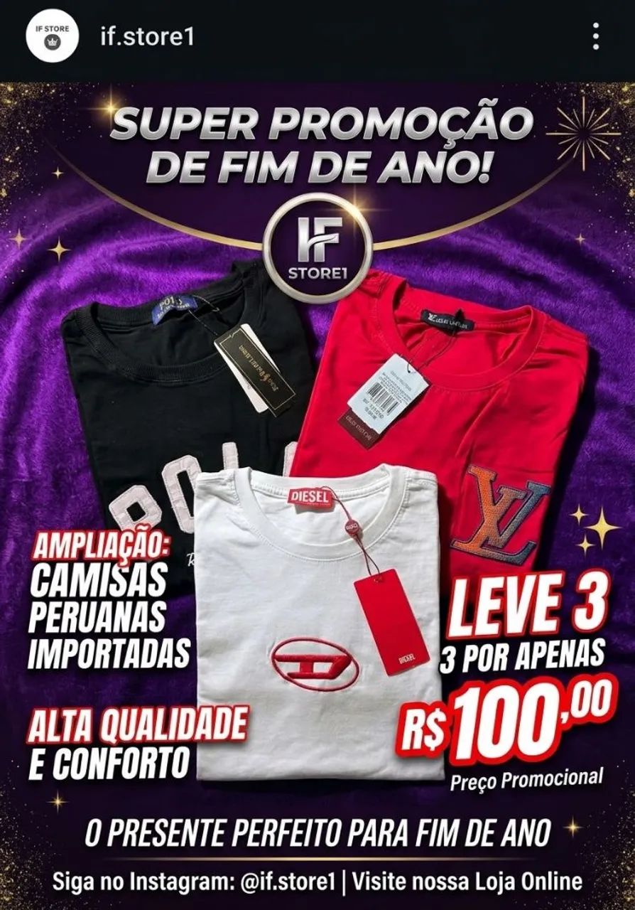 Camisa masculina 