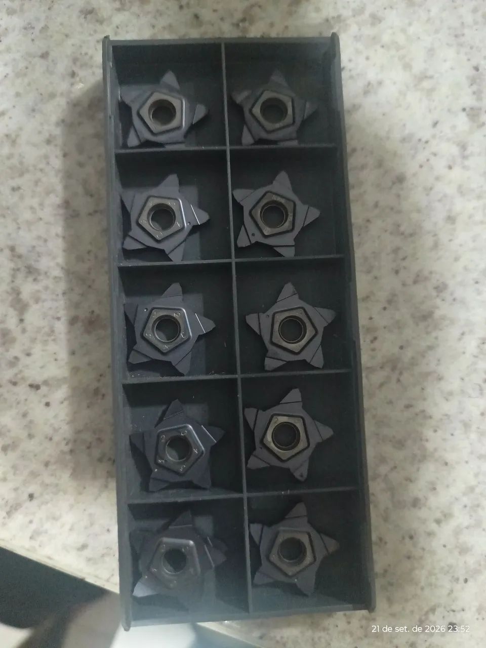 Pastilhas para tornos 