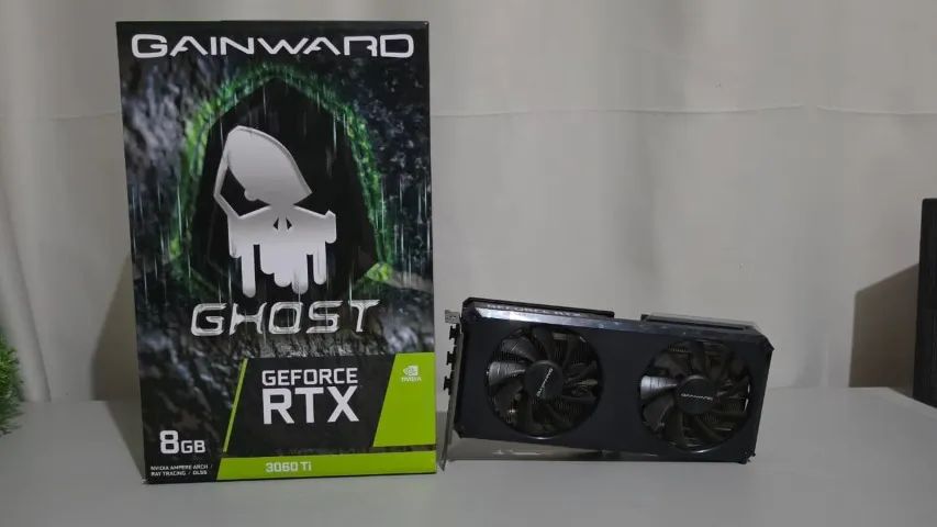 Placa de Vídeo RTX 3060Ti 8Gb Gainward Ghost 