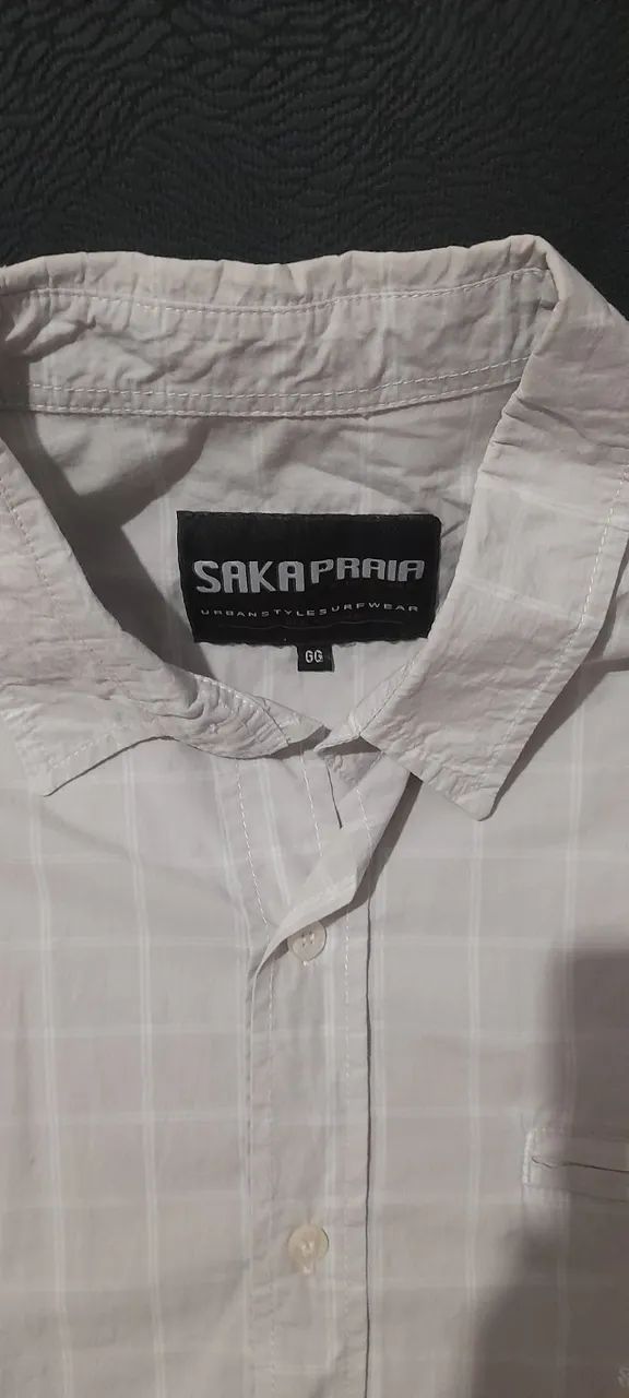 Camisa Sampeak GG original algodão semi nova  - Foto 2