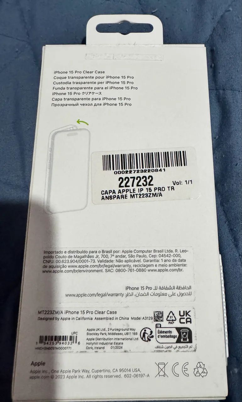 Capa MagSafe Apple iPhone 15 pro  - Foto 2