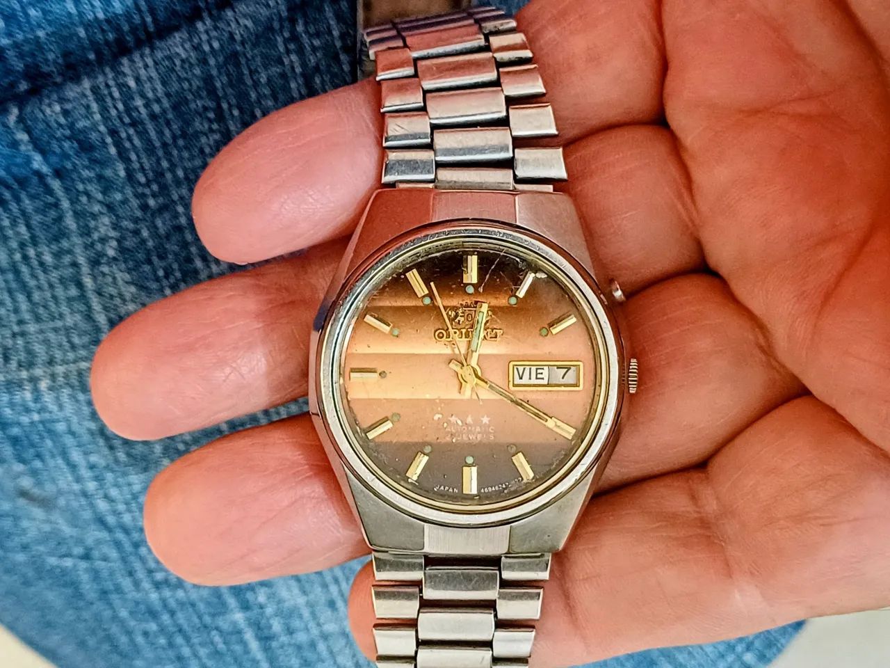 Relógio orient automático 