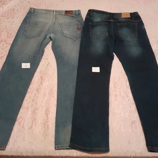 Calças e Bermudas Jeans masculinas ( 6 pcs ) - Foto 4