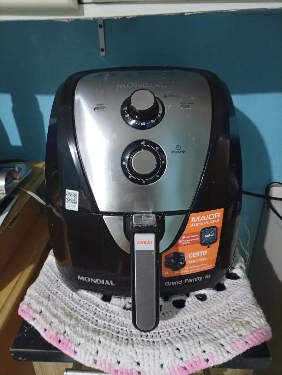 Airfryer Mondial 6 litros tamanho família  - Foto 4