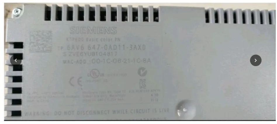 IHM Siemens Simatic KTF600 Basic Color PN (6" Pol.)