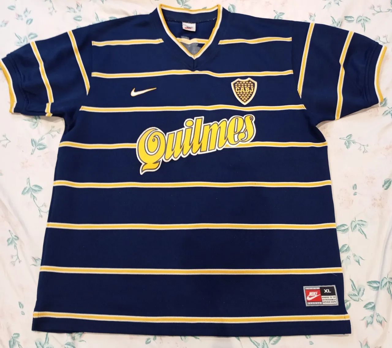 BOCA JUNIORS CAMISA NIKE ORIGINAL ANO 1998 - MERCOSUL - Roupas