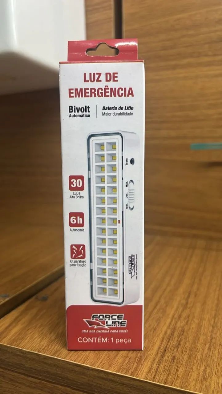 LUZ DE EMERGÊNCIA FORCE LINE 