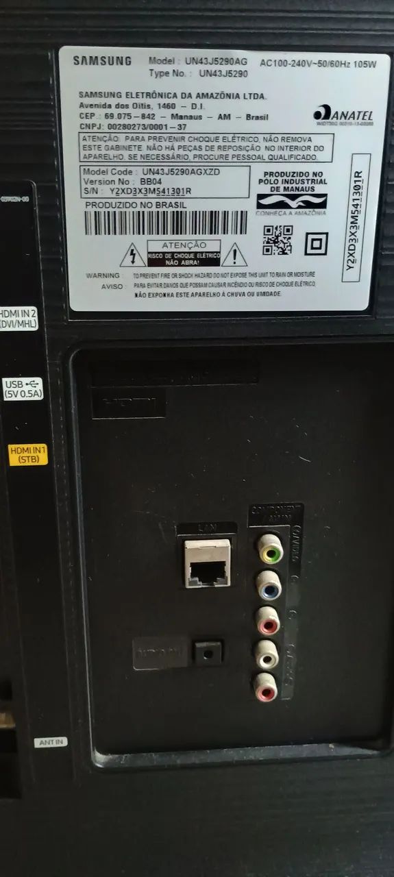 TV SAMSUNG 44 - DEFEITO, PECAS, CANIBALIZAR - Foto 3