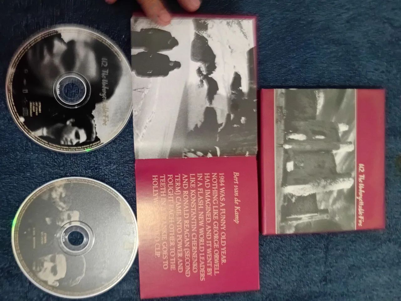 U2 4 CDs duplos Boy, War, Unforgetable Fire e Joshua Three. - Foto 4