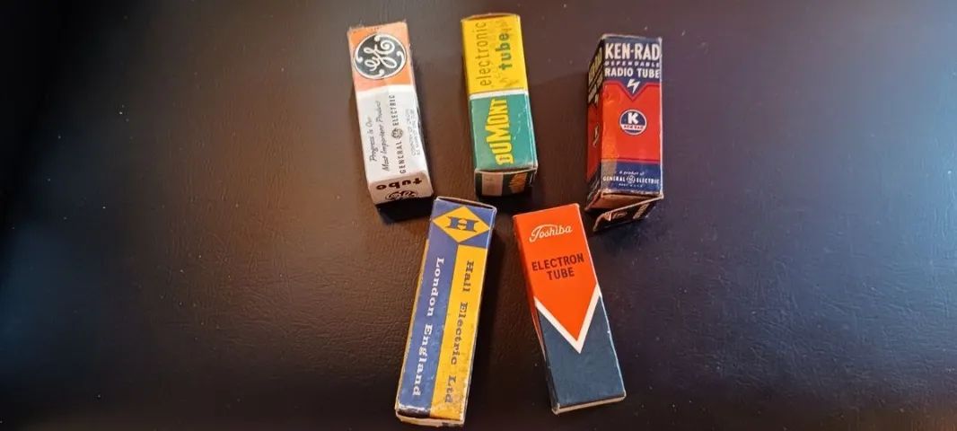 tubos de rádio antigos. decoração/vintage. raridade