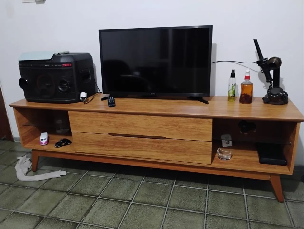 Lindo Rack amadeirado MDF  - Foto 2