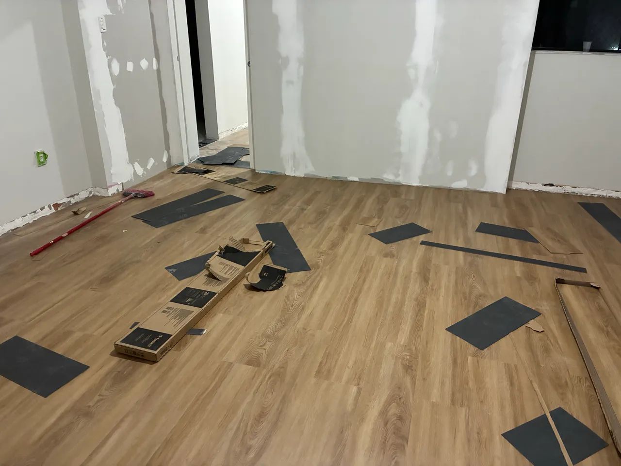 Instalação drywall - piso Vinilico - Foto 3