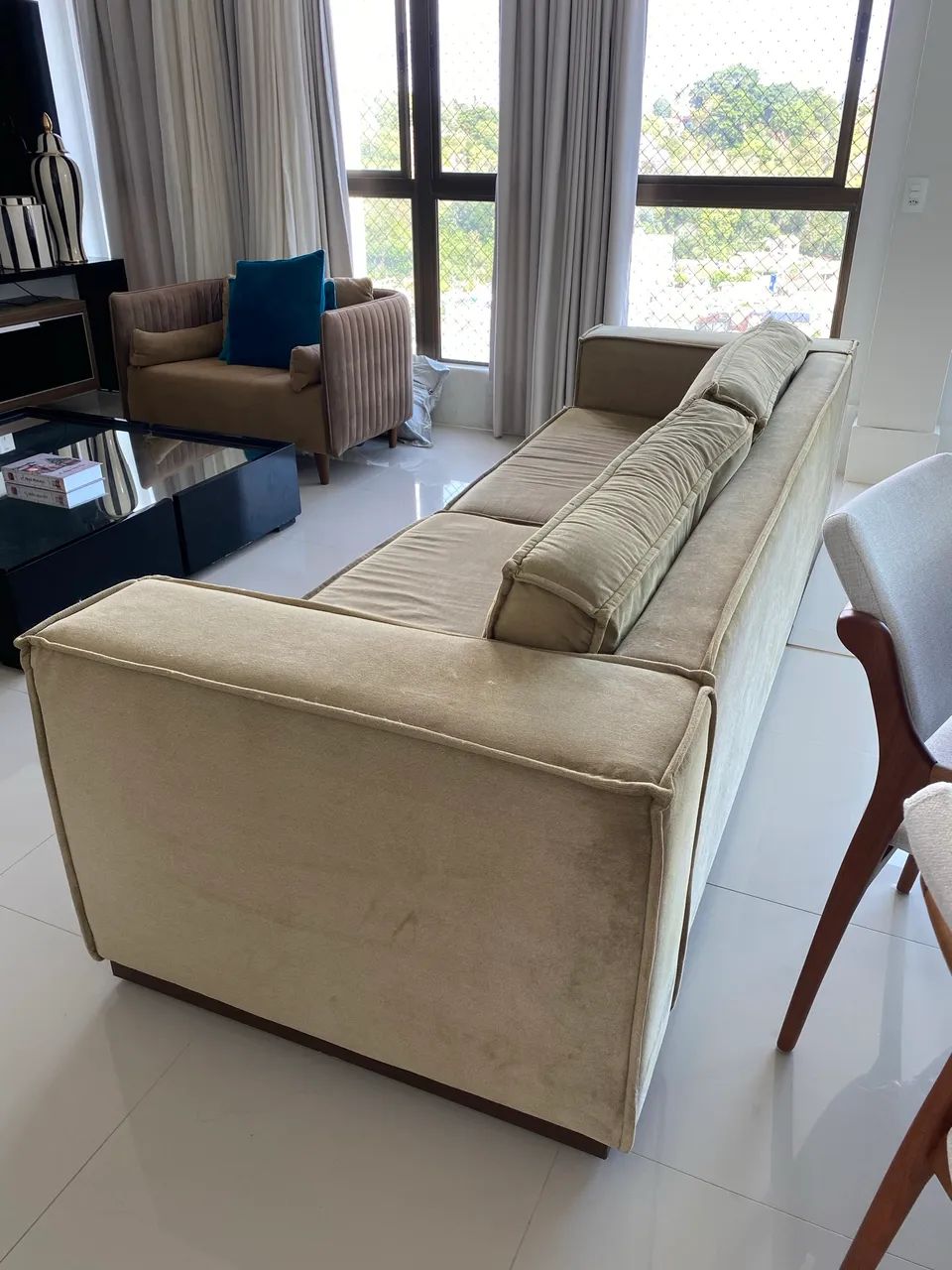 SOFÁ 4 LUGARES (3 metros) - Foto 2