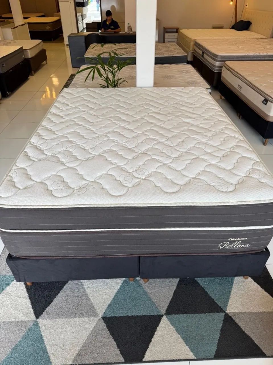 Cama box Queen ORTOBOM TOP - Entrego!  - Foto 3
