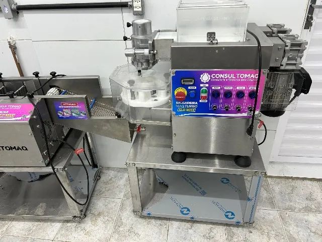 Uma fábrica com esse 3 equipaEquipe e fabrique salgados de vários tamanhos e tipos. - Foto 2