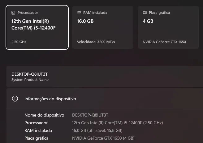 PC Gamer KIT | Intel Core i5-12400F | 16GB RAM | ACEITO TROCA EM NOTEBOOK - Foto 4
