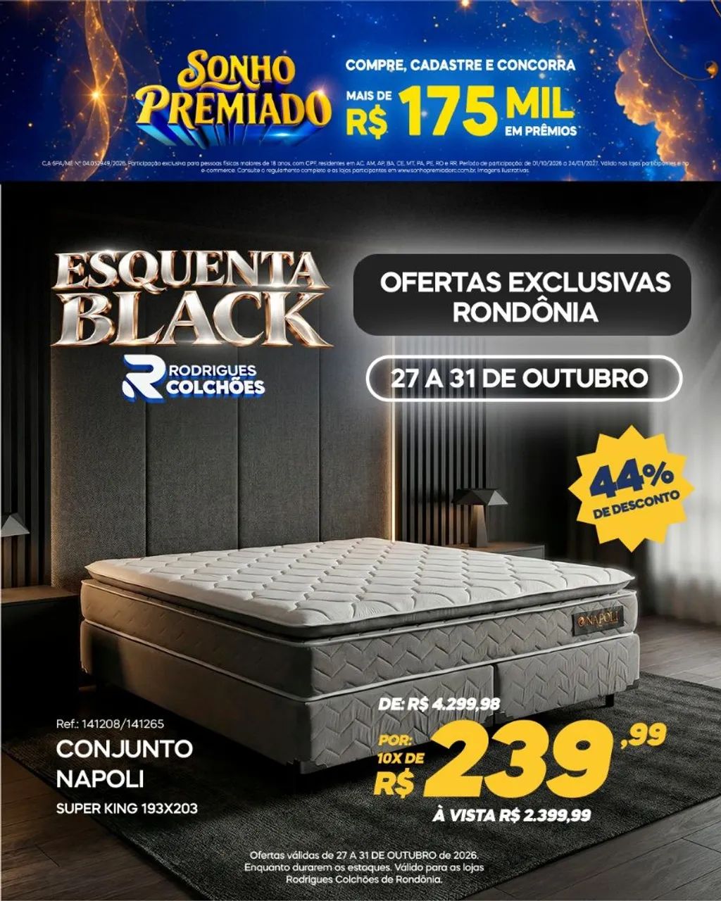 ? CAMA COMPLETA COM CONFORTO E QUALIDADE! ? OFERTA IMPERDÍVEL ? COMPRE JÁ A SUA! - Foto 2
