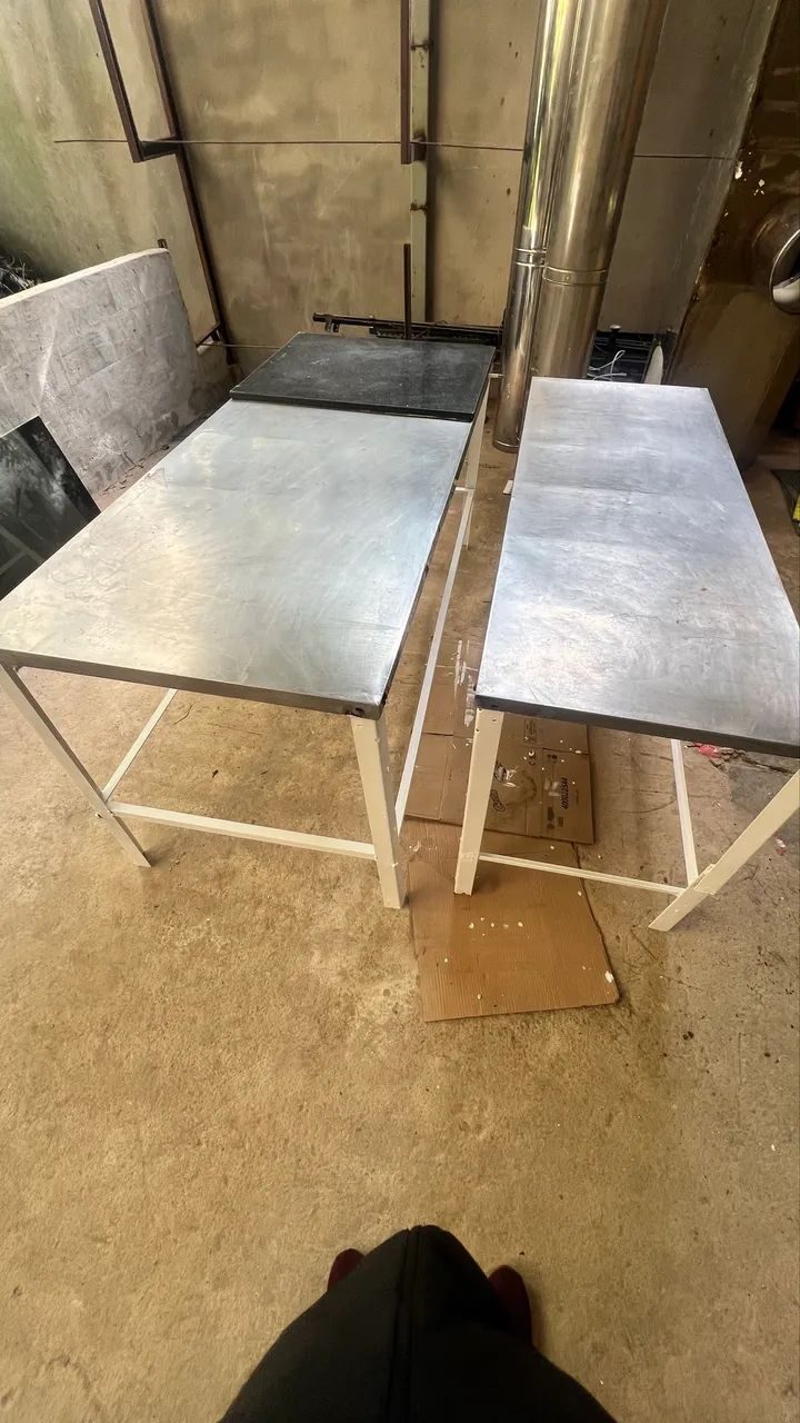 MESA INOX CONDIMENTOS