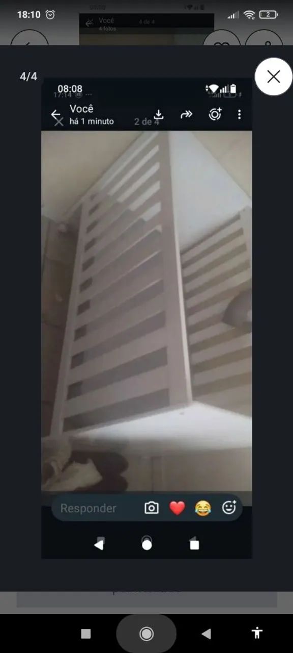 Berço com colchão 