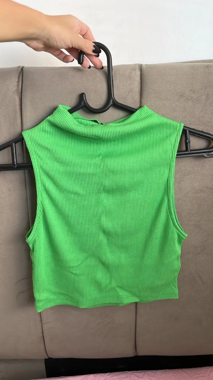 Cropped verde 