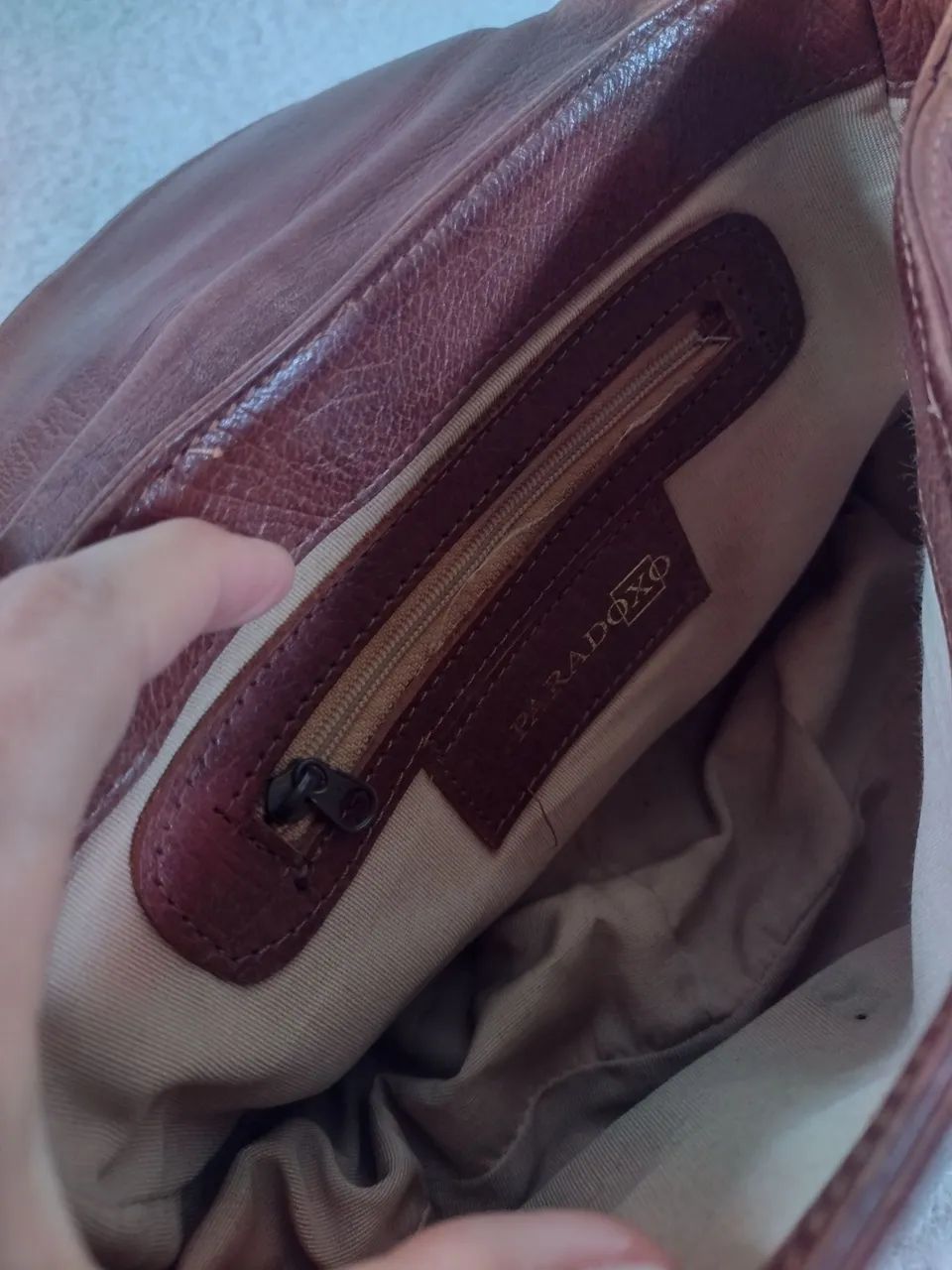 Bolsa em couro legítimo Paradoxo  - Foto 4