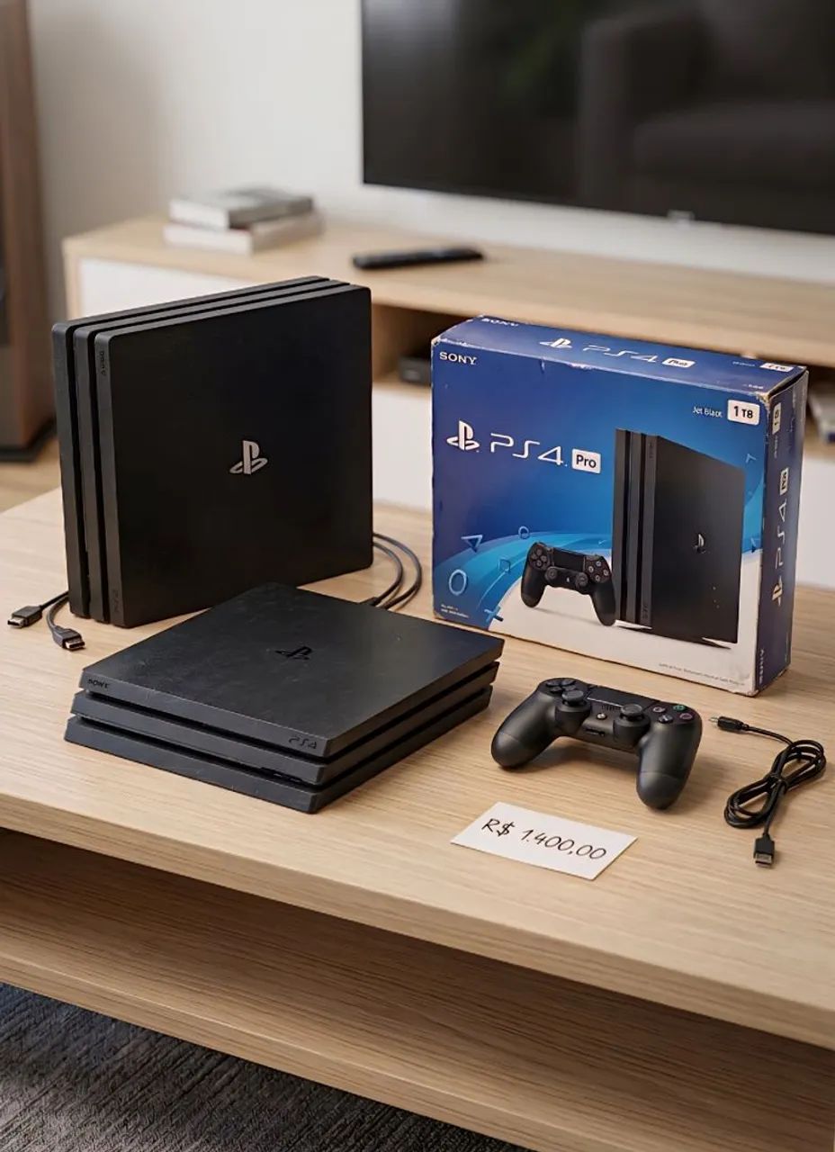 Console PS4 Pro 1TB (Preto)