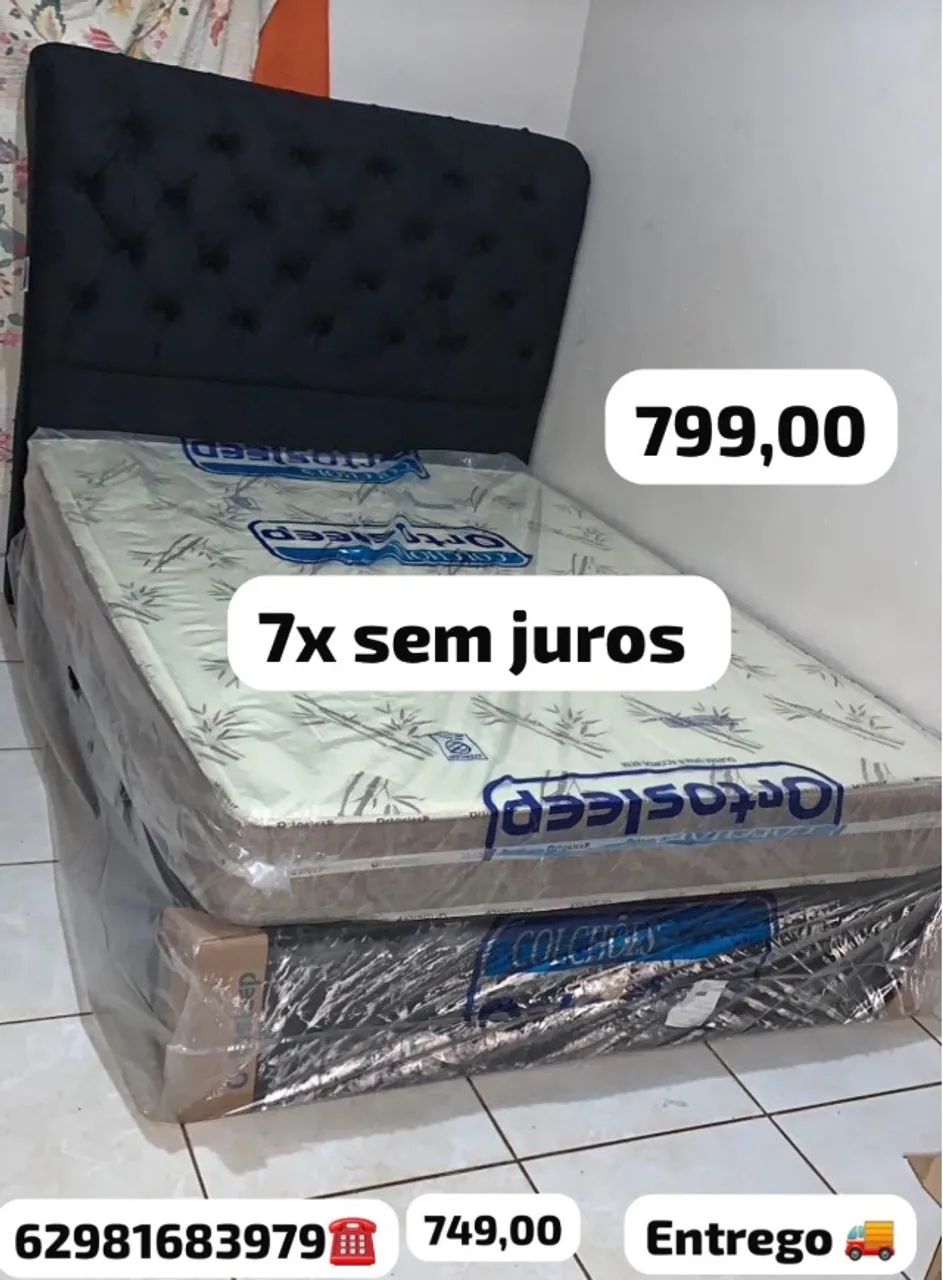 Cama box casal