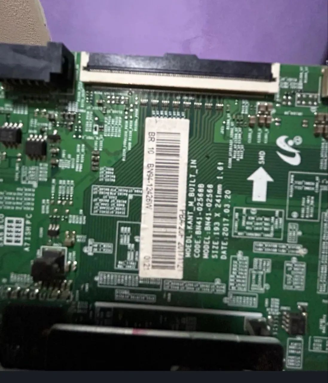  PLACAS FONTE E PRINCIPAL TV SAMSUNG LEIA O ANÚNCIO - Foto 3