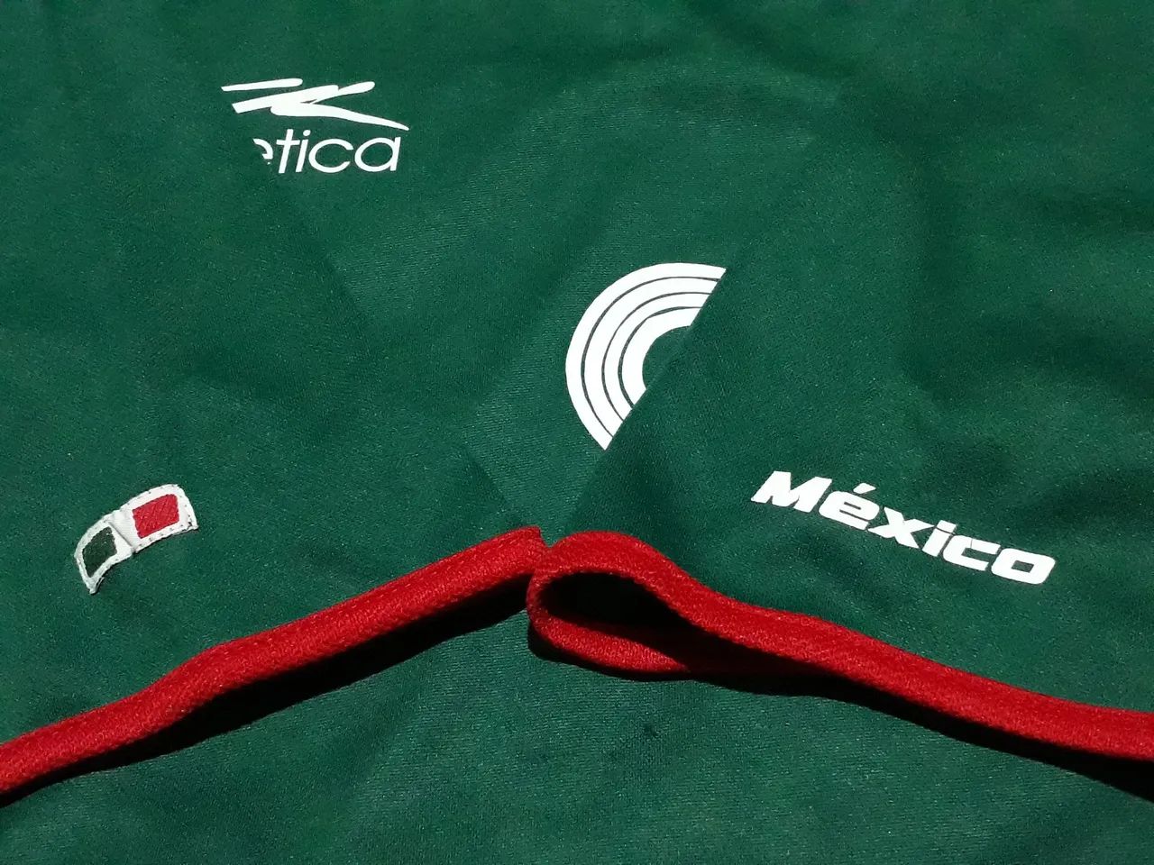 Camisa México 2002 Home N° 9 J. Borgetti - Foto 6