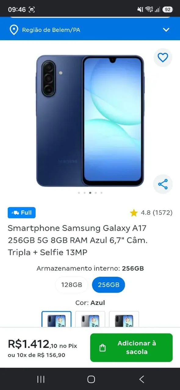Samsung galaxy A17 5G Azul - Foto 3