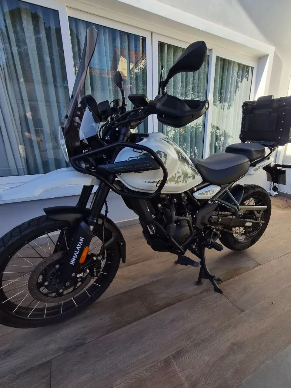 Himalayan 450 kamet white  - Foto 2
